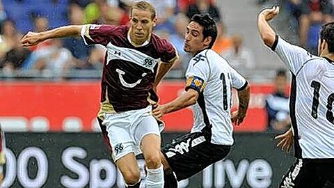 Er kann's, aber zeigt's zu selten: Ex-Nationalspieler Jan Schlaudraff von Hannover 96.