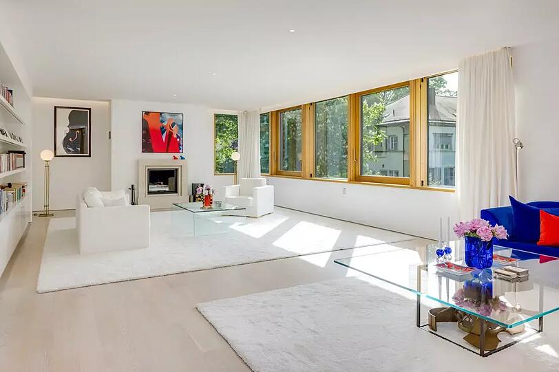Familiärer Salon.