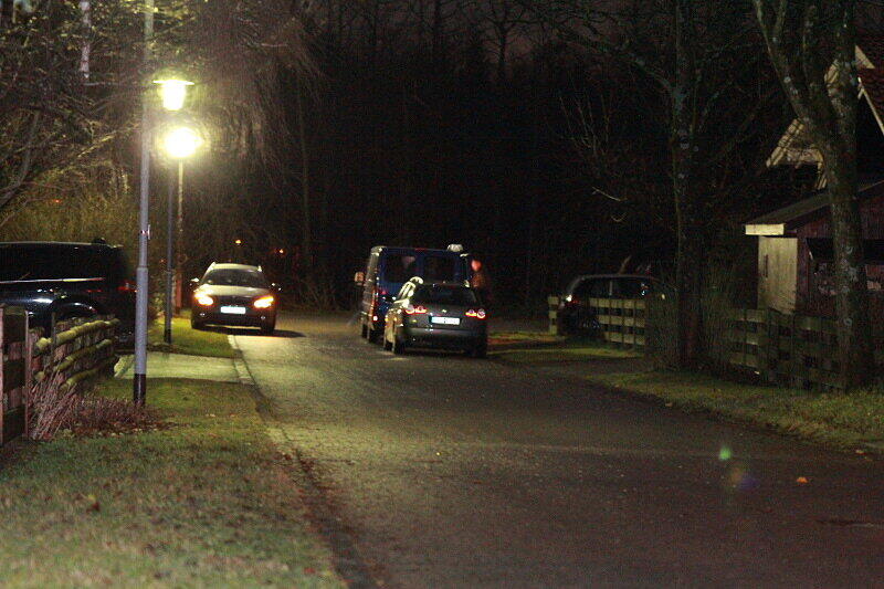 Mord in Traunstein: Eine 55-jährige Frau ist umgebracht worden. Die Bilder vom Tatort und von der Spurensicherung der Polizei