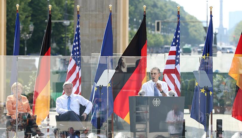 Barack Obama in Berlin.