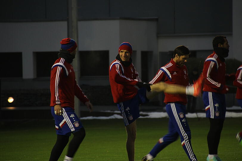 Vorbereitungen für die Rückrunde: Der FC Bayern startet ins Training. Die AZ war dabei. Die Bilder...