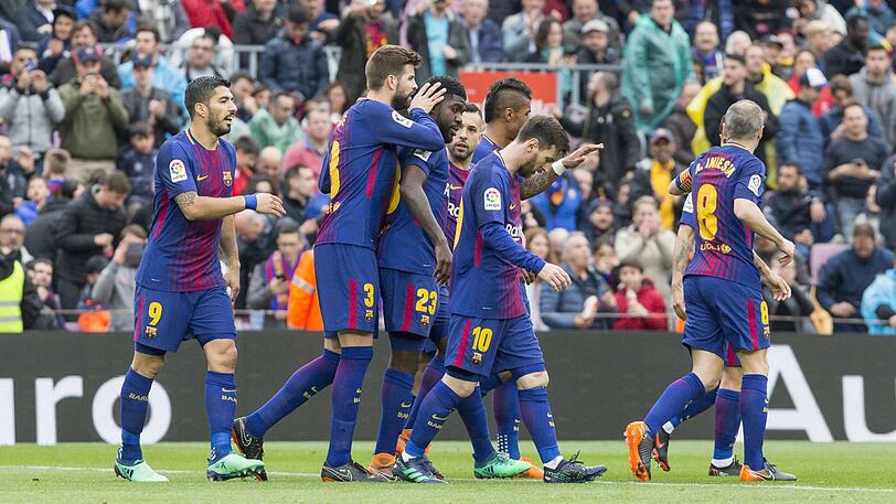 Samuel Umtiti gehört beim FC Barcelona zu den Stammkräften.