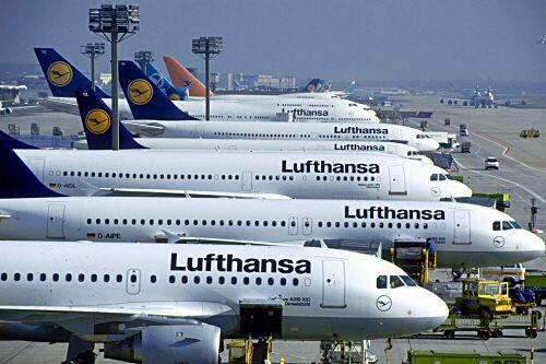 Trotz der Einigung musste die Lufthansa 130 Flüge streichen