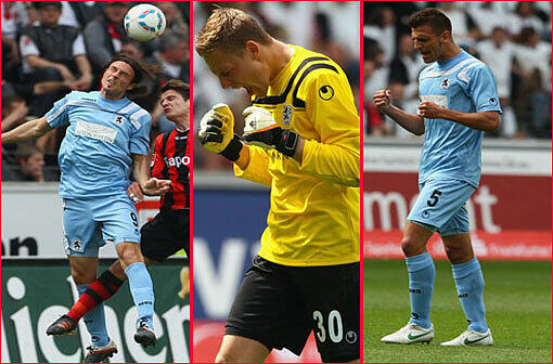 Sechsmal die Zwei, viermal die Note drei und eine eins für die Spieler des TSV 1860 München. So hat der AZ-Reporter die Leistung der Sechzger bei Eintracht Frankfurt gesehen