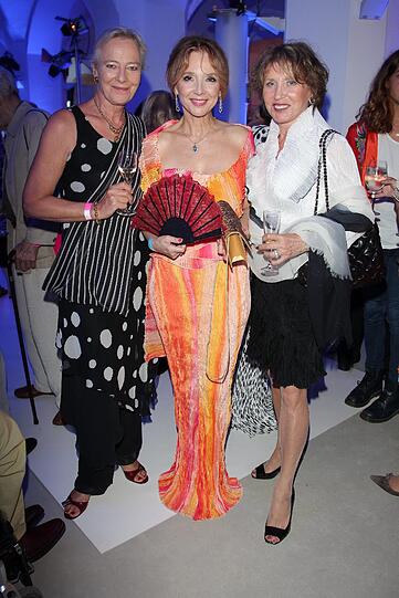 Ursula, Uschi zu Hohenlohe, Cornelia Corba und Dunja Siegel
