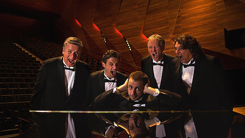 Cantosonor- eine Mischung aus Rat Pack und Comedian Harmonists. Cantosonor- eine Mischung aus Rat Pack und Comedian Harmonists.