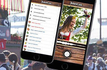 Ein lustiges Gimmick für die Wiesn: Die JodelCamp App Oktoberfest.