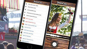 Ein lustiges Gimmick für die Wiesn: Die JodelCamp App Oktoberfest.