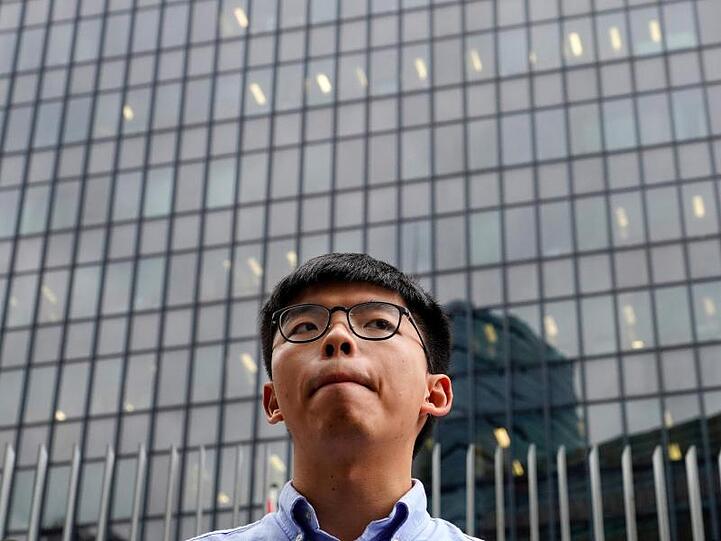 Joshua Wong ist Aktivist der Demokratiebewegung in Hongkong.