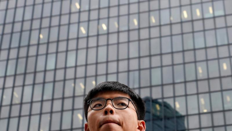 Joshua Wong ist Aktivist der Demokratiebewegung in Hongkong. Joshua Wong ist Aktivist der Demokratiebewegung in Hongkong.