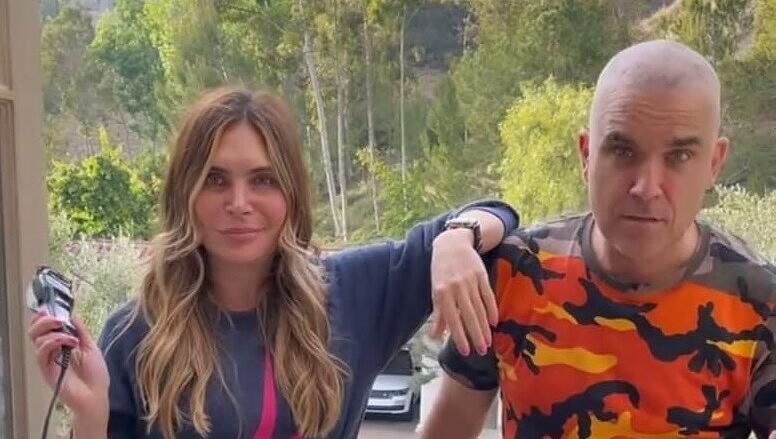Radika(h)l: Robbie Williams Ehefrau Ayda griff zum Rasierer