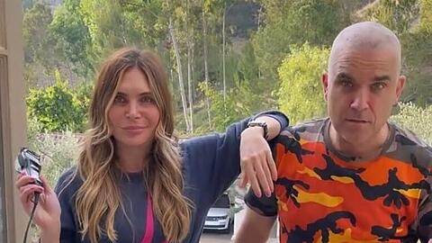 Radika(h)l: Robbie Williams Ehefrau Ayda griff zum Rasierer