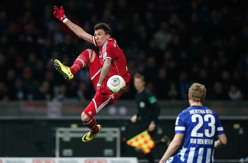 Mario Mandzukic vorne drin.