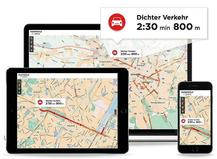 Per TOmTom MyDrive-App lassen sich jetzt Routen von PC, Tablet oder Smartphone auf das Navi schicken.