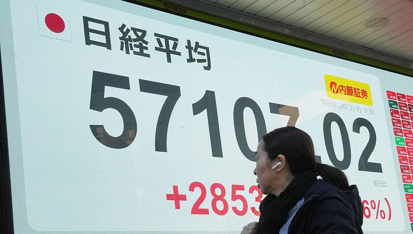 Japans B&ouml;rse hatte in den vergangenen Tagen stark auf die Auswirkungen im Iran reagiert. (Archivbild)