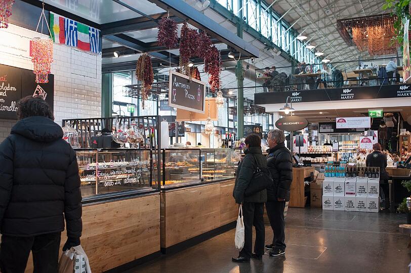 Die Schrannenhalle: der perfekte Ort zum Flanieren und Verweilen.