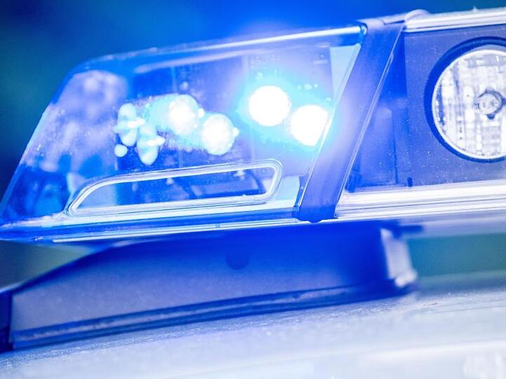 Ein Blaulicht leuchtet an einer Polizeistreife. Foto: Lino Mirgeler/dpa/Symbolbild