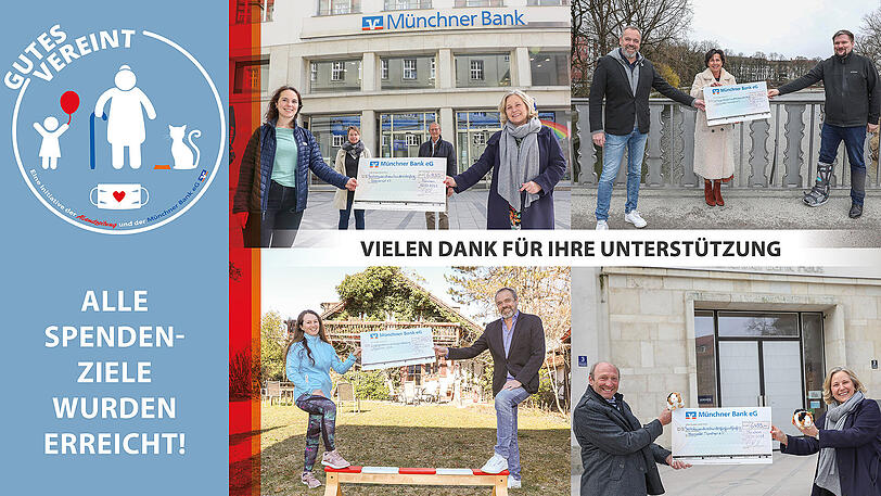 "Gutes vereint" - Die Aktion war für alle Spendenprojekte ein großer Erfolg!