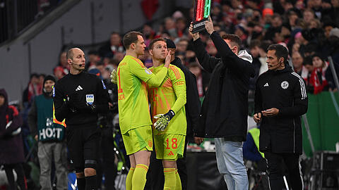 Vertrat Manuel Neuer in den letzten Spielen des Jahres 2024: Daniel Peretz.
