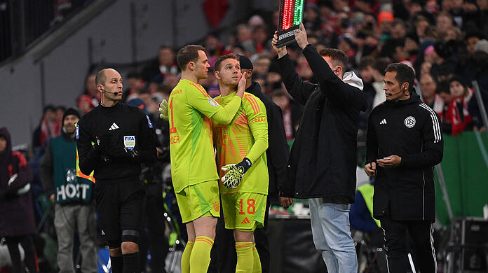 Vertrat Manuel Neuer in den letzten Spielen des Jahres 2024: Daniel Peretz.