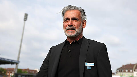 Sah einen guten Auftritt seiner Mannschaft gegen Mannheim: Sechzig-Trainer Maurizio Jacobacci.