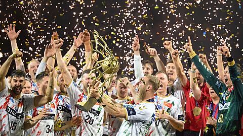 Gewinnt der SC Magdeburg wie zuletzt 2025 die Champions League? (Archivbild)