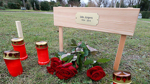 Noch fehlt der Grabstein am Wiener Zentralfriedhof