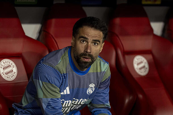 Vize-Kapit&auml;n Daniel Carvajal vergriff sich gegen&uuml;ber Schiedsrichter Vincic ordentlich im Ton.