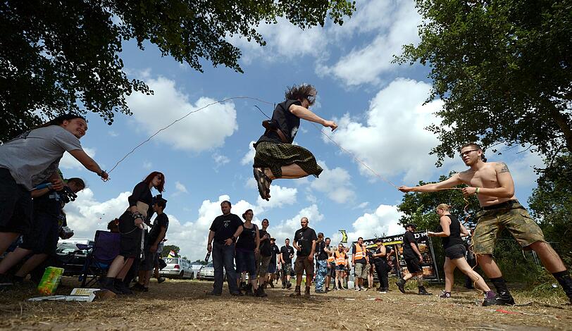 Weitere Wacken-Impressionen vom Donnerstag.
