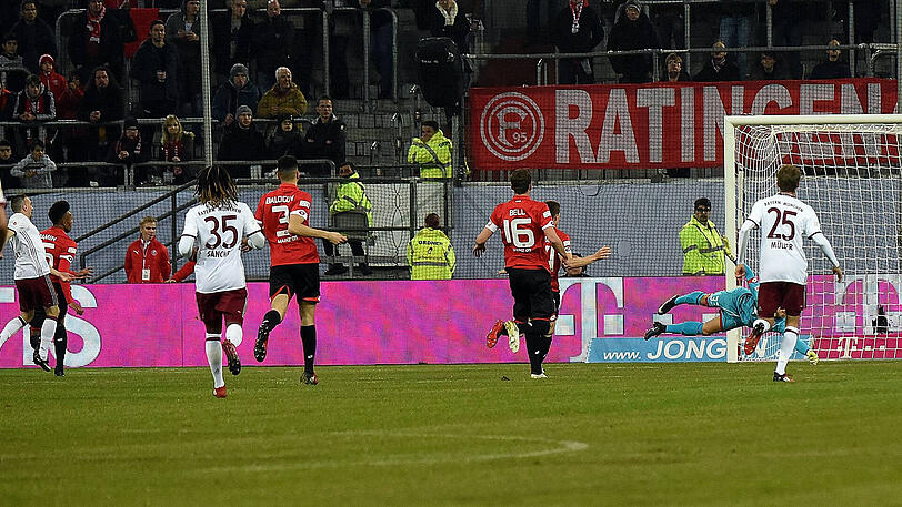 Das 1:0 hatte bereits in der 4. Minute Franck Ribéry (ganz links) erzielt.