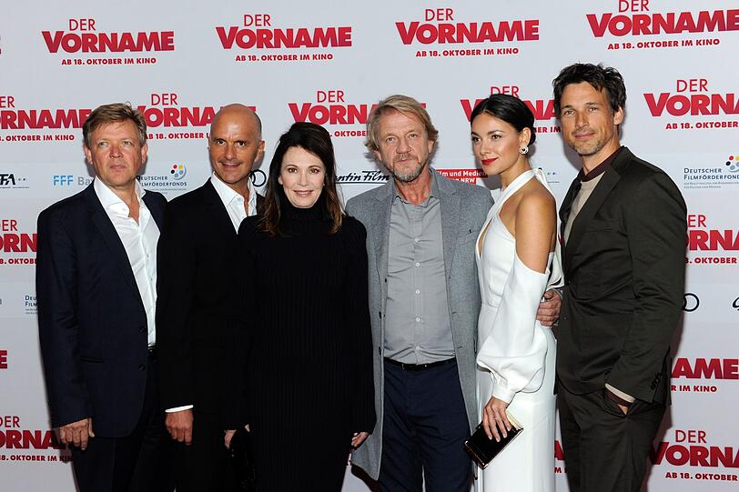 Justus von Dohnanyi, Christoph Maria Herbst, Iris Berben, Sönke Wortmann, Janina Uhse und Florian David Fitz