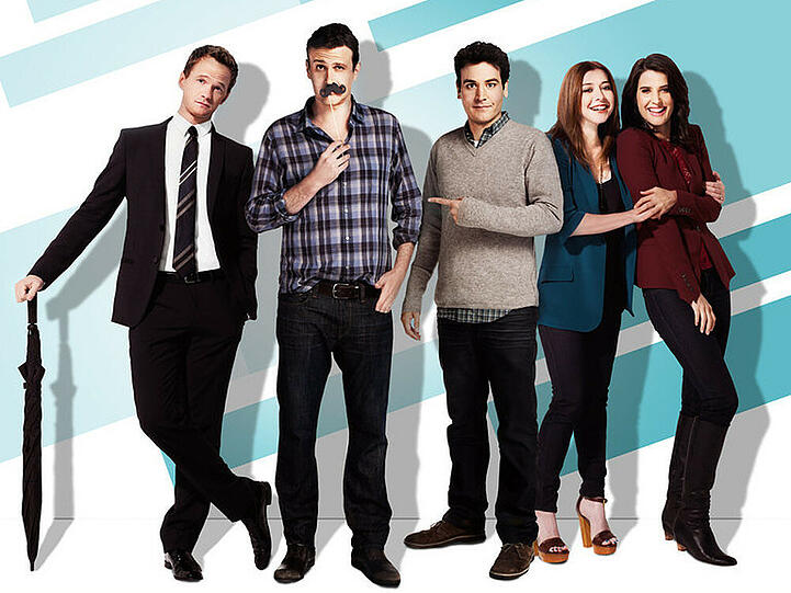 Die Stars der Kultserie "How I Met Your Mother"