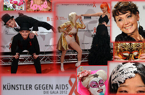 Bilder von der Aids-Gala im Theater des Westes, in Berlin. Sie wurde Dirk Bach gewidmet.