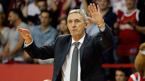 Hofft auf die Wiederholung des Hinspiel-Erfolgs: Bayern-Trainer Svetislav Pesic.