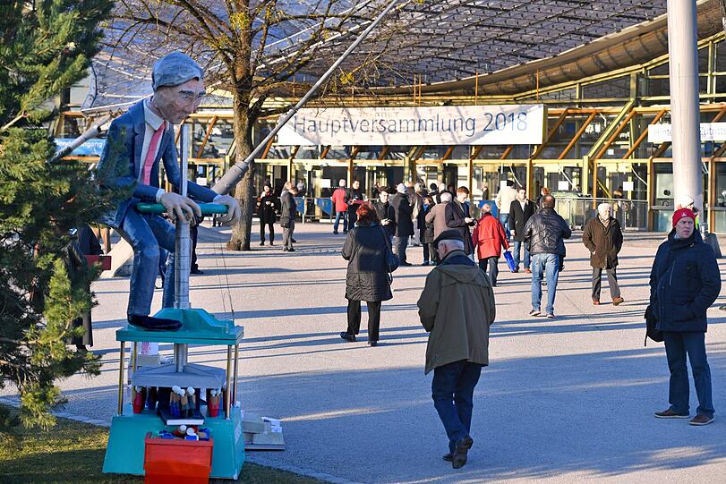 Bei der Jahreshauptversammlung von Siemens am Mittwoch kam es zu Protesten.