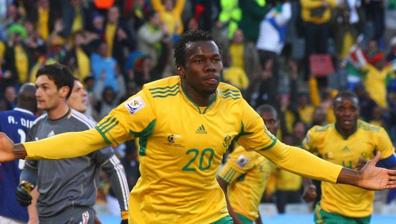Bongani Khumalo trifft - doch Südafrika hat es nicht ganz geschafft Bongani Khumalo trifft - doch Südafrika hat es nicht ganz geschafft