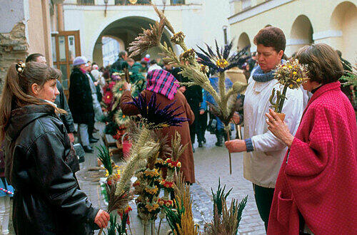Marktstand in Vilnius' ältester Straße Pilies gative, Foto: Gobaltic