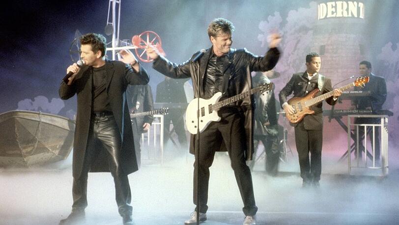 Dieter Bohlen und Thomas Anders wurden als Modern Talking in den 1980ern weltberühmt. Dieter Bohlen und Thomas Anders wurden als Modern Talking in den 1980ern weltberühmt.