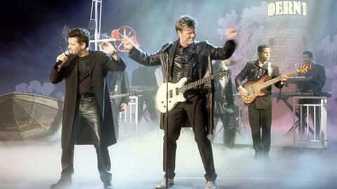 Dieter Bohlen und Thomas Anders wurden als Modern Talking in den 1980ern weltber&uuml;hmt.