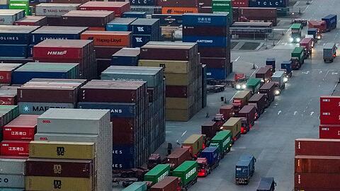 Chinas Export könnte sich bei höheren US-Zöllen in Europa neue Absatzmöglichkeiten suchen.