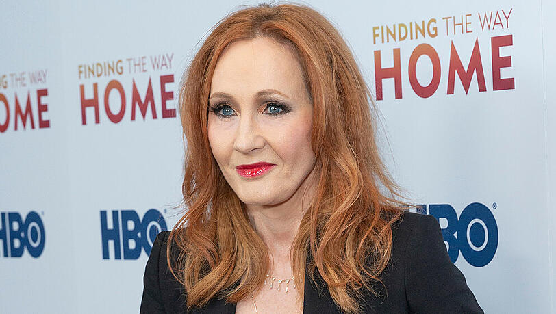 J.K. Rowling bei einem Auftritt im vergangenen Jahr. J.K. Rowling bei einem Auftritt im vergangenen Jahr.