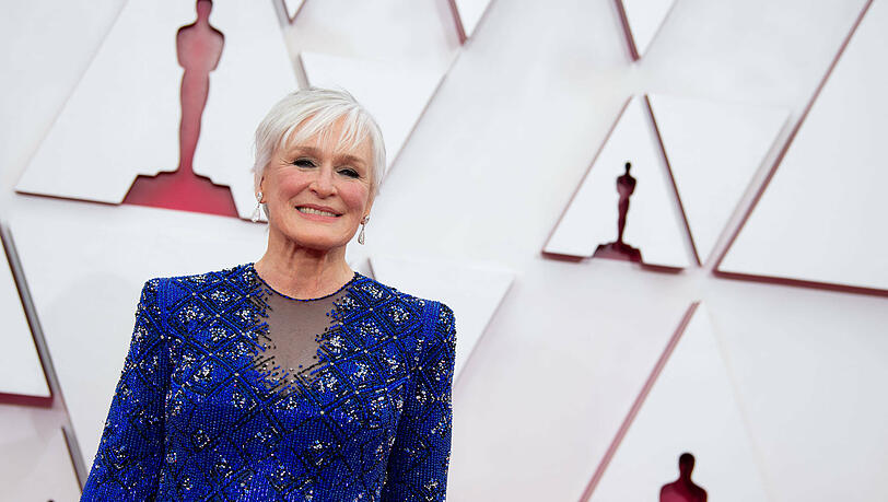 Glenn Close bei der 93. Oscar-Verleihung am Sonntag in Hollywood.