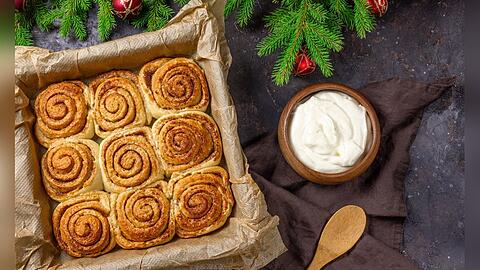 Zimt ist eine beliebte Zutat für die Weihnachtsbäckerei.