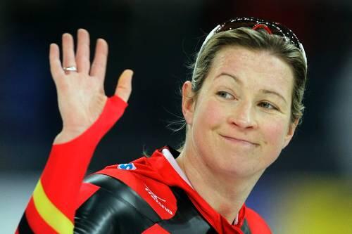 Vorzeitiges Saison-Ende: Claudia Pechstein.