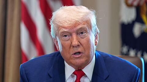 US-Präsident Donald Trump hat Drohungen Richtung Grönland erneuert. (Archivbild)