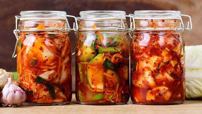 Fermentierte Lebensmittel sind extrem gesund.
