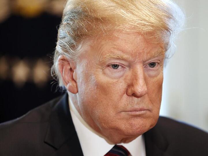 US-Präsident Donald Trump am Freitag während einer Diskussionsrunde im Weißen Haus.