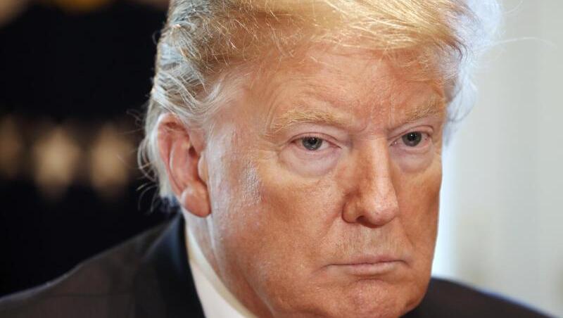US-Präsident Donald Trump am Freitag während einer Diskussionsrunde im Weißen Haus. US-Präsident Donald Trump am Freitag während einer Diskussionsrunde im Weißen Haus.