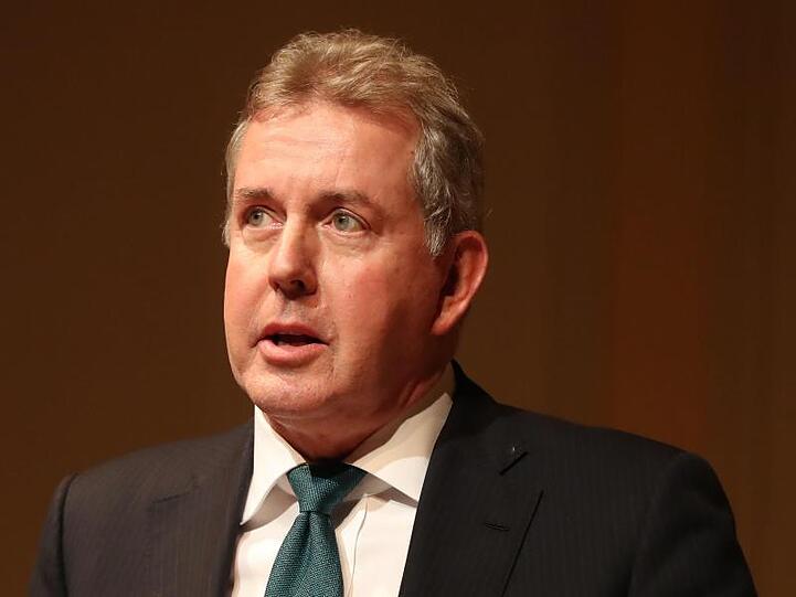 Kim Darroch hat sein Amt nach dem Streit mit Donald Trump niedergelegt.
