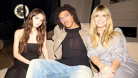Heidi Klums Kinder Leni und Henry werden in "On & Off the Catwalk" ebenfalls bei ihren Modeljobs begleitet.